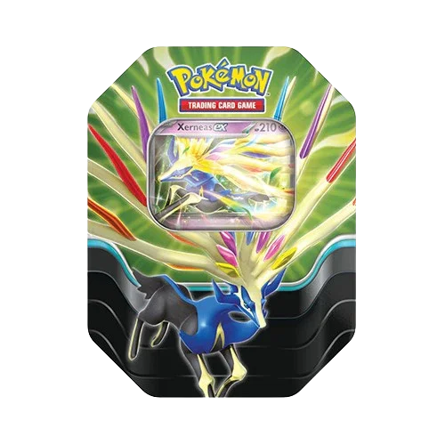 Pokemon TCG - Scarlet & Violet - Azure Legends Tin - Xerneas Ex