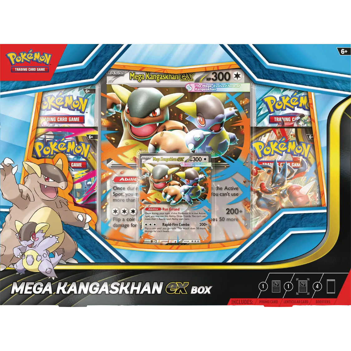 Pokemon TCG - Mega Evolution - Mega Kangaskhan ex Collection Box
