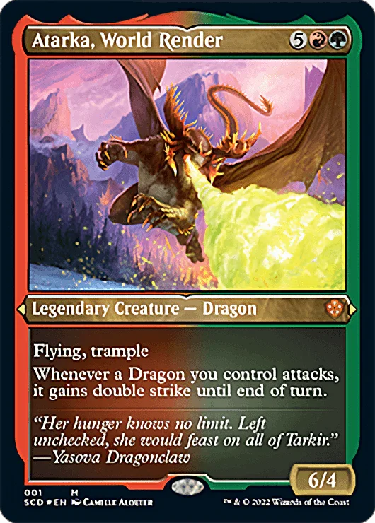 Magic: The Gathering - Evergreen Starter Commander Decks 2022 - Draconic Destruction