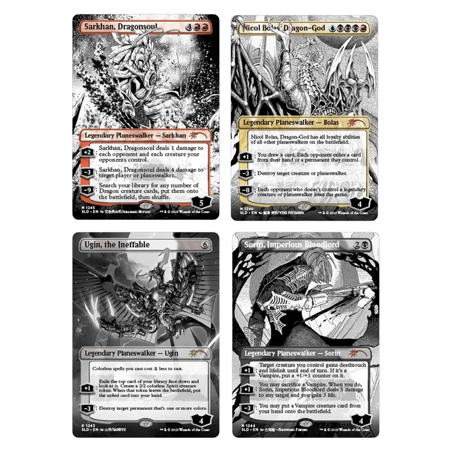 Magic: The Gathering - Secret Lair - Borderless Planeswalkers Box