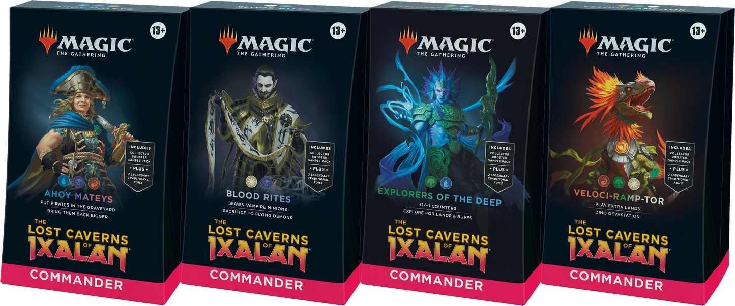 Magic: The Gathering - The Lost Caverns of Ixalan - Commander Decks
