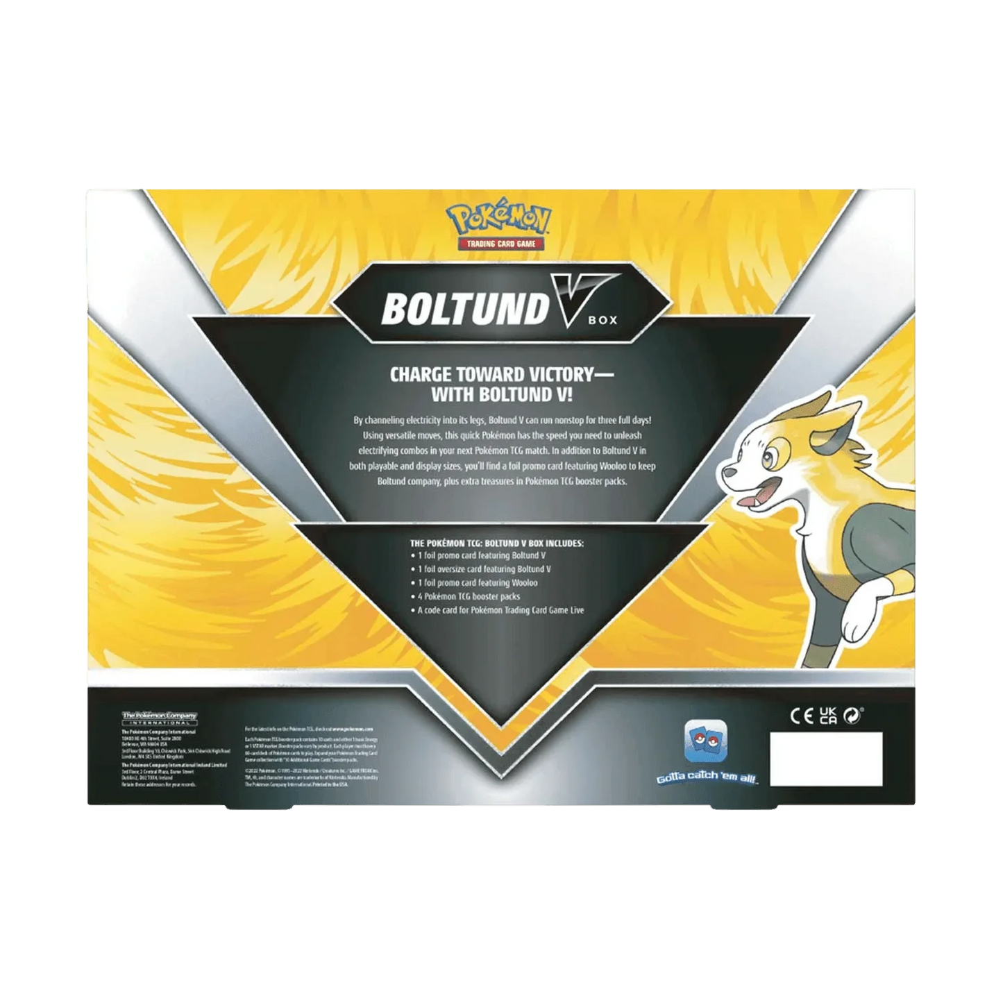 Pokemon TCG - Sword & Shield - Boltund V Collection Box