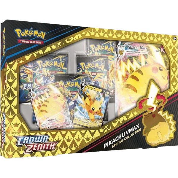 Pokemon TCG - Sword & Shield - Crown Zenith - Pikachu VMAX Special Collection Box