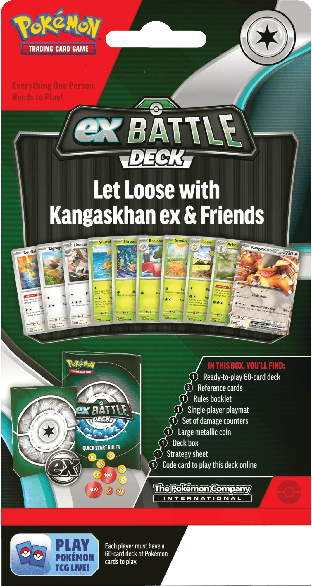 Pokemon TCG - Scarlet & Violet - Battle Deck - Kangaskhan ex