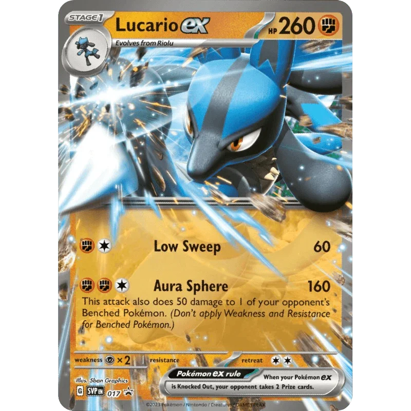 Pokemon TCG - Scarlet & Violet - Lucario Ex Battle Deck