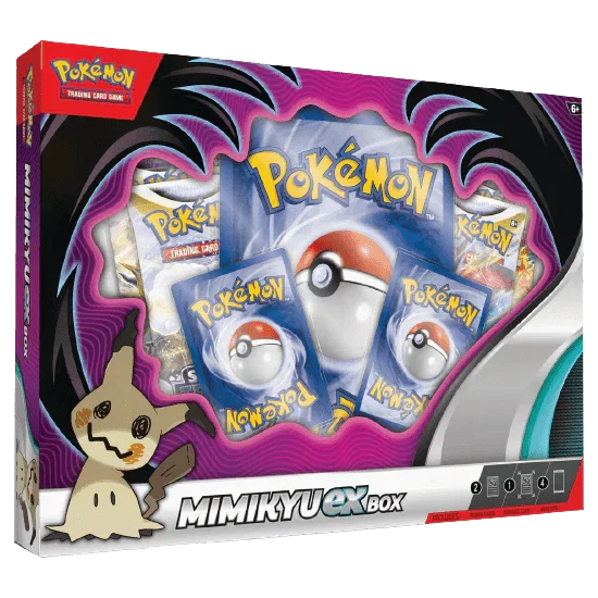 Pokemon TCG - Scarlet & Violet - Mimikyu ex Collection Box