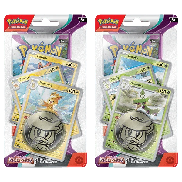 Pokemon TCG - Scarlet & Violet - Paldea Evolved - Premium Checklane Blister Packs