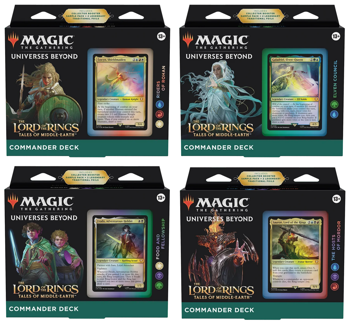 Magic: The Gathering - Universes Beyond - Lord of the Rings: Tales of Middle-Earth - Commander Deck