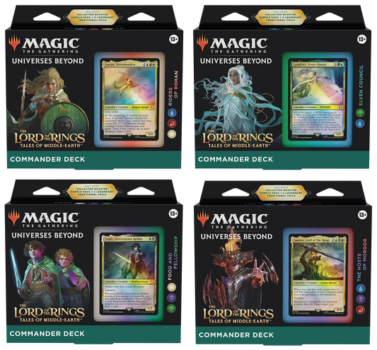 Magic: The Gathering - Universes Beyond - Lord of the Rings: Tales of Middle-Earth - Commander Deck