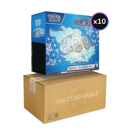 Pokemon TCG - Scarlet & Violet - Stellar Crown - Display Case (10x Elite Trainer Boxes)