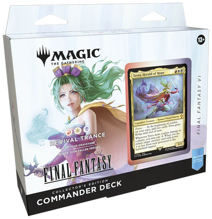 Magic: The Gathering - Universes Beyond - Final Fantasy - Collector Commander Deck - Bundle