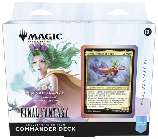 Magic: The Gathering - Universes Beyond - Final Fantasy - Collector Commander Deck - Terra, Herald of Hope