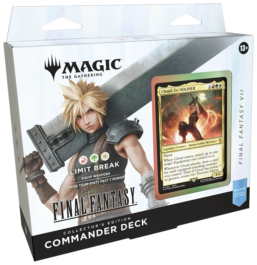 Magic: The Gathering - Universes Beyond - Final Fantasy - Collector Commander Deck - Bundle