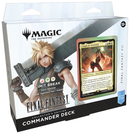 Magic: The Gathering - Universes Beyond - Final Fantasy - Collector Commander Deck - Bundle