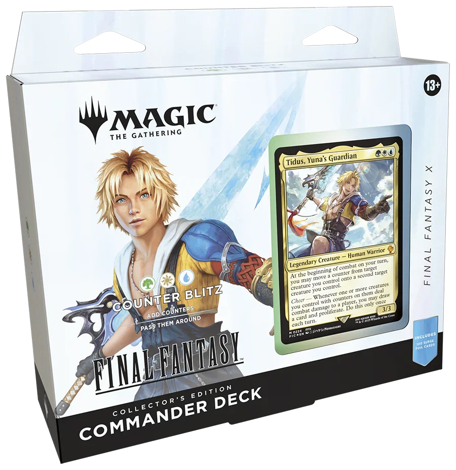Magic: The Gathering - Universes Beyond - Final Fantasy - Collector Commander Deck - Bundle