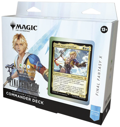 Magic: The Gathering - Universes Beyond - Final Fantasy - Collector Commander Deck - Tidus, Yuna's Guardian