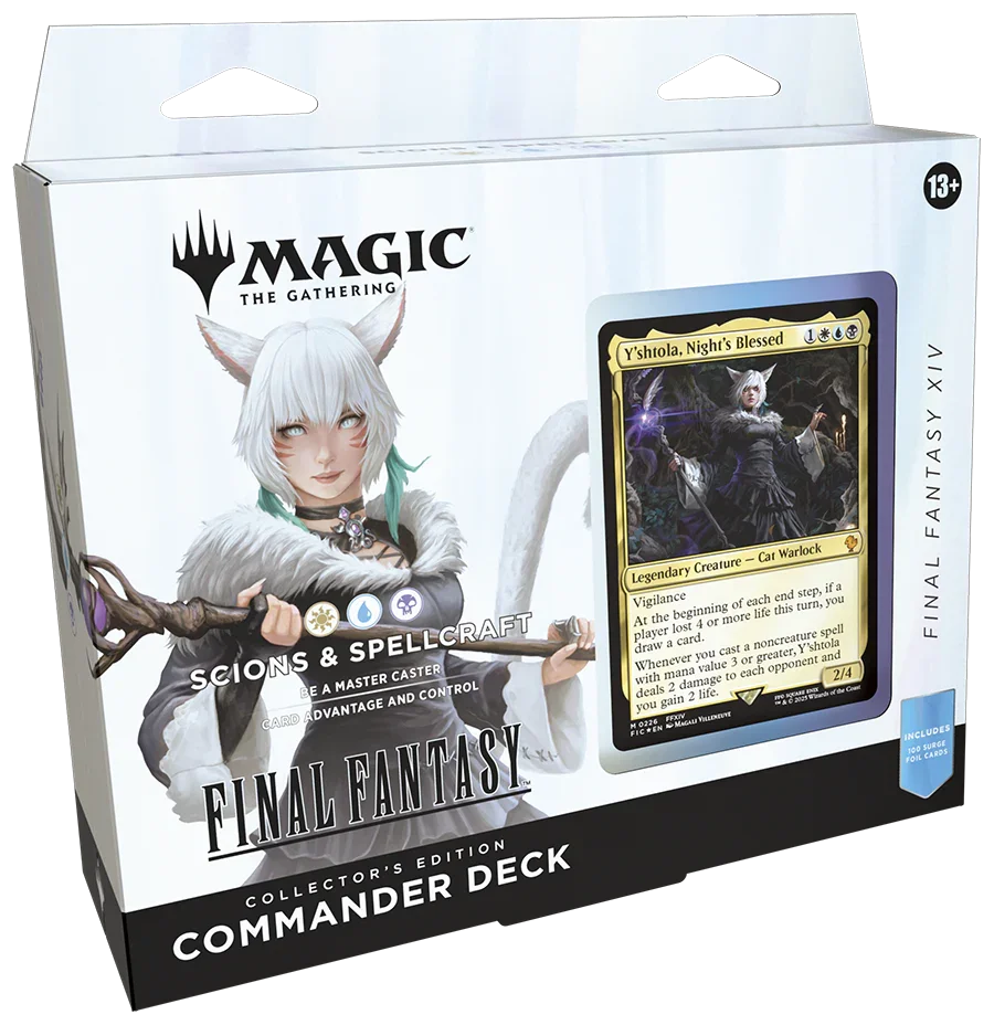 Magic: The Gathering - Universes Beyond - Final Fantasy - Collector Commander Deck - Y'shtola, Night's Blessed