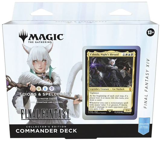 Magic: The Gathering - Universes Beyond - Final Fantasy - Collector Commander Deck - Y'shtola, Night's Blessed