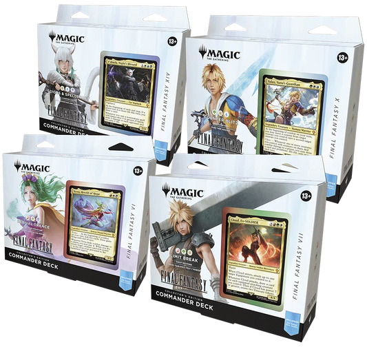 Magic: The Gathering - Universes Beyond - Final Fantasy - Collector Commander Deck - Bundle