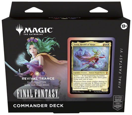 Magic: The Gathering - Universes Beyond - Final Fantasy - Commander Deck - Revival Trance