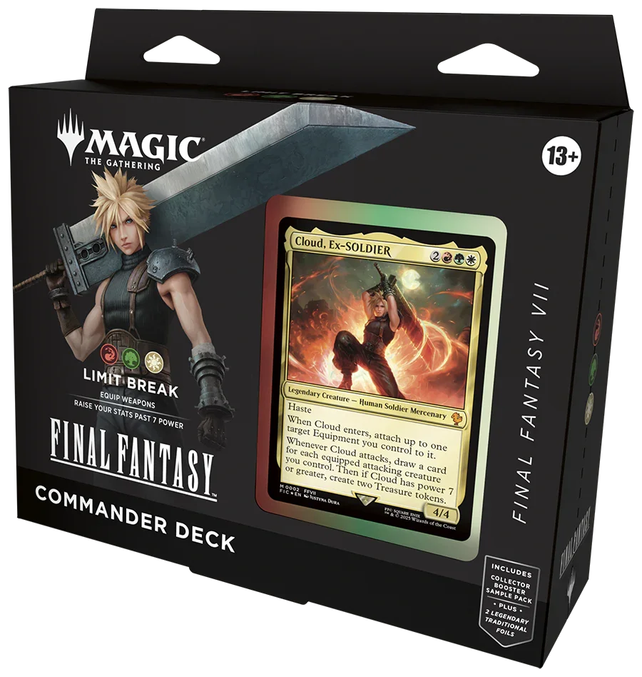 Magic: The Gathering - Universes Beyond - Final Fantasy - Commander Deck - Limit Break