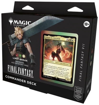Magic: The Gathering - Universes Beyond - Final Fantasy - Commander Deck - Limit Break