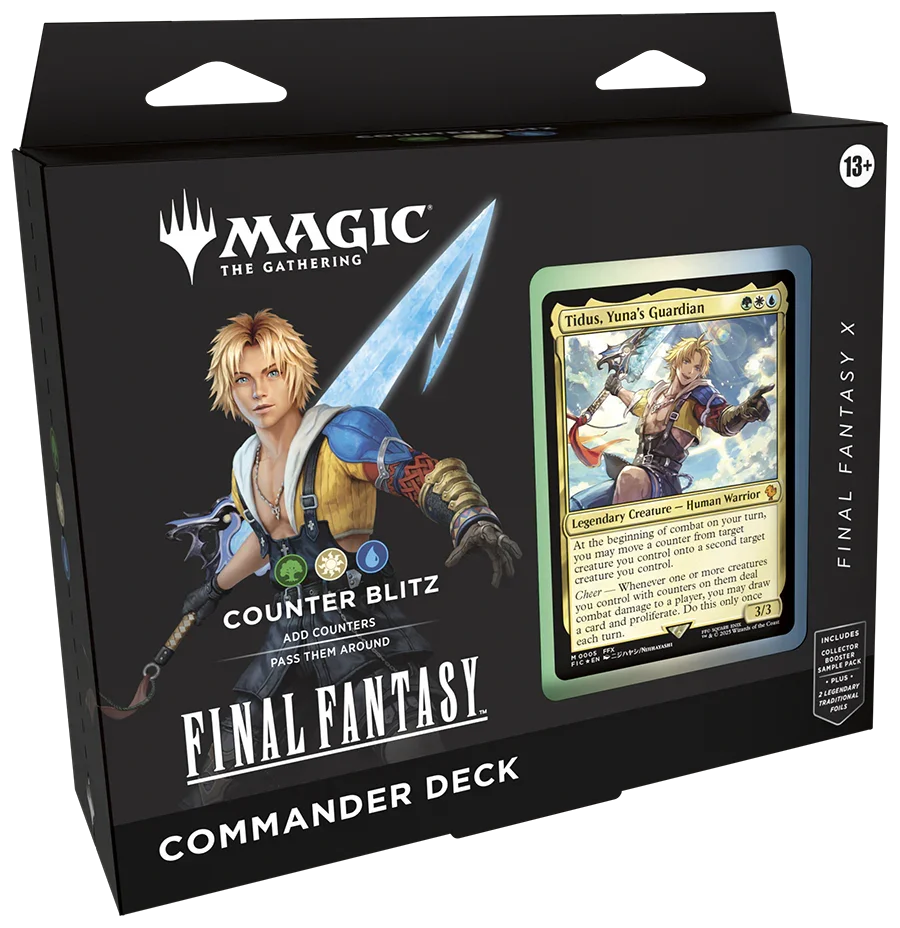 Magic: The Gathering - Universes Beyond - Final Fantasy - Commander Deck - Counter Blitz