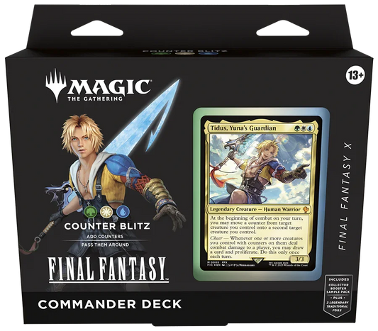 Magic: The Gathering - Universes Beyond - Final Fantasy - Commander Deck - Counter Blitz