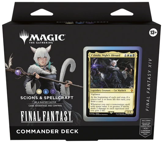 Magic: The Gathering - Universes Beyond - Final Fantasy - Commander Deck - Scions & Spellcraft
