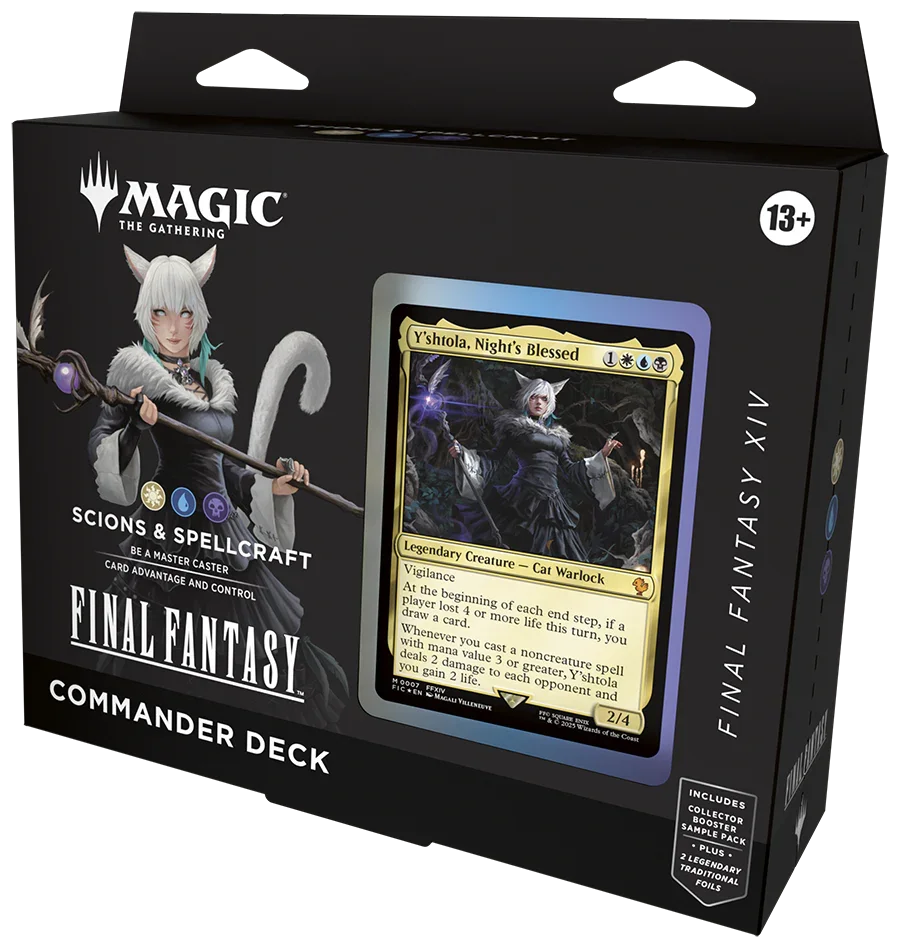 Magic: The Gathering - Universes Beyond - Final Fantasy - Commander Deck - Scions & Spellcraft