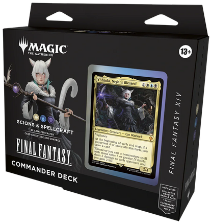 Magic: The Gathering - Universes Beyond - Final Fantasy - Commander Deck - Scions & Spellcraft