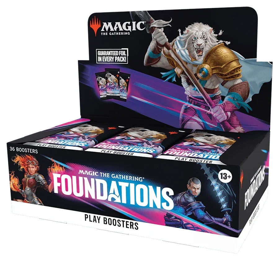 Magic: The Gathering - Foundations - Display Case (6x Play Boxes)