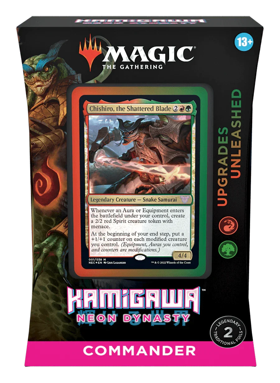 Magic: The Gathering - Kamigawa Neon Dynasty - Commander Deck - Upgrades Unleashed