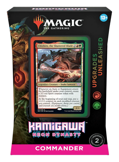 Magic: The Gathering - Kamigawa Neon Dynasty - Commander Deck - Upgrades Unleashed