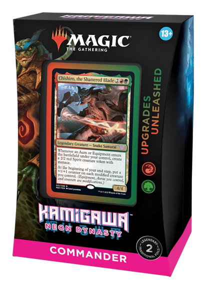 Magic: The Gathering - Kamigawa Neon Dynasty - Commander Deck - Upgrades Unleashed