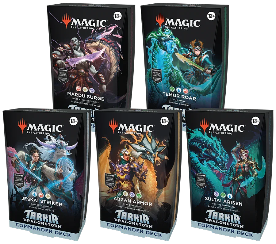 Magic: The Gathering - Tarkir: Dragonstorm - Commander Deck - Bundle