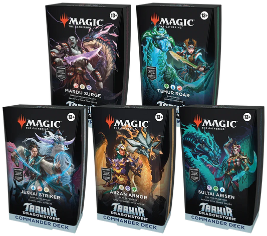 Magic: The Gathering - Tarkir: Dragonstorm - Commander Deck - Bundle