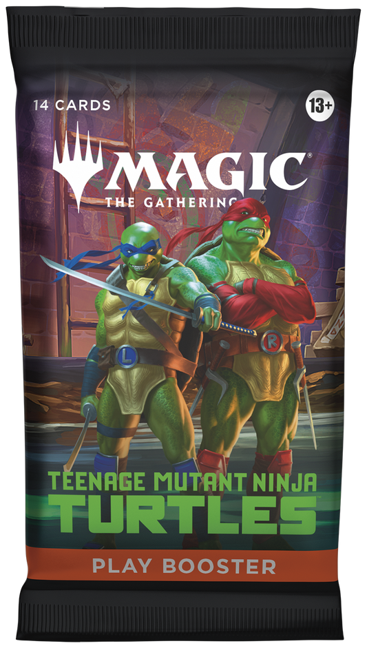 Magic: The Gathering - Universes Beyond - Teenage Mutant Ninja Turtles - Play Booster Pack