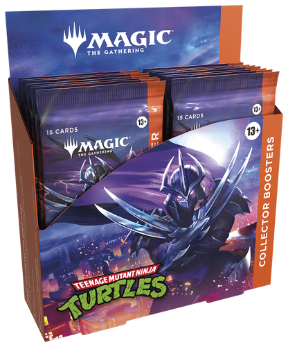 Magic: The Gathering - Universes Beyond - Teenage Mutant Ninja Turtles - Collector Booster Box (12x Packs)