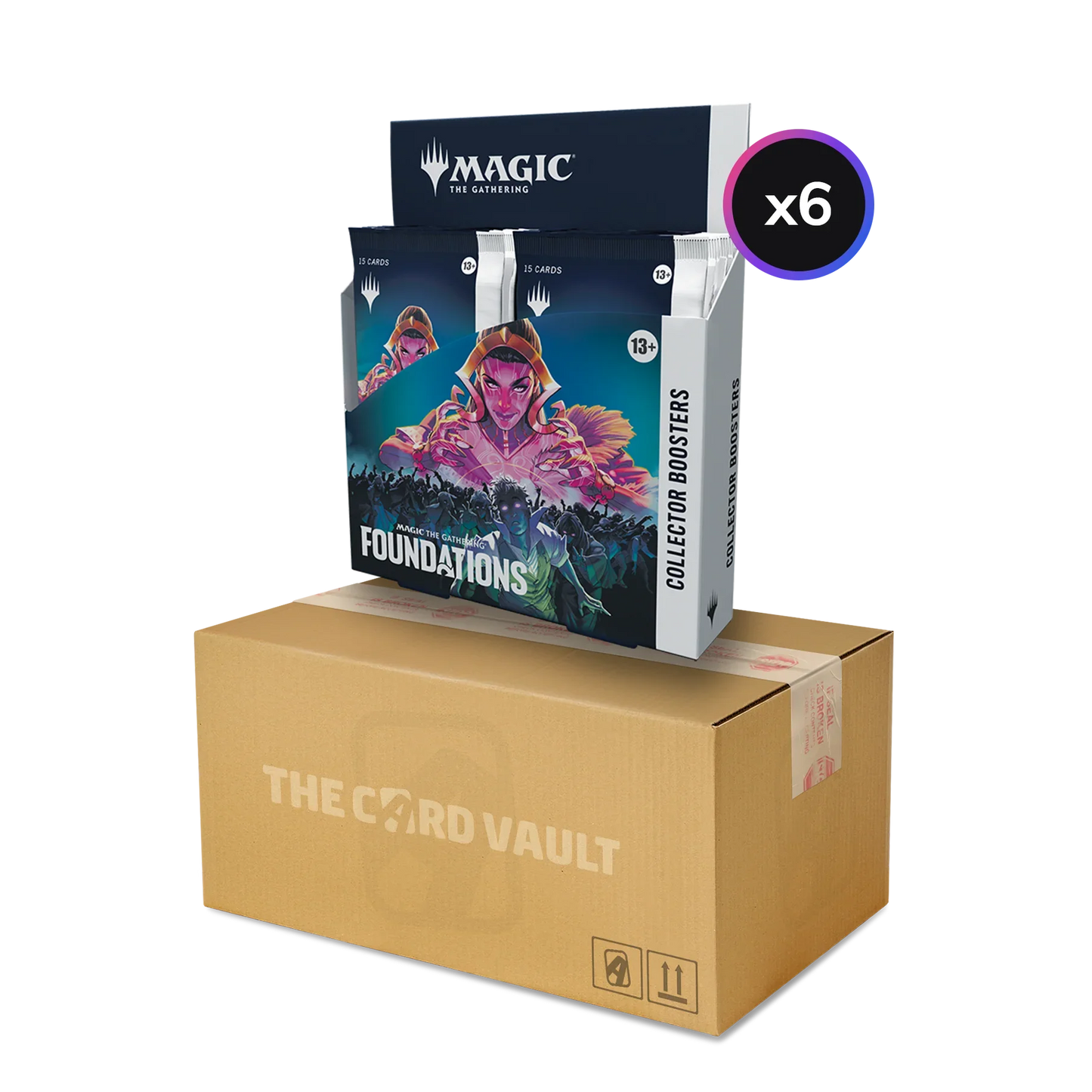 Magic: The Gathering - Foundations - Display Case (6x Collector Boxes)