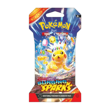 Pokemon TCG - Scarlet & Violet - Surging Sparks - Sleeved Booster Pack