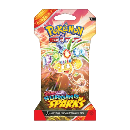 Pokemon TCG - Scarlet & Violet - Surging Sparks - Sleeved Booster Pack