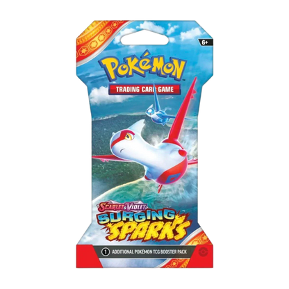 Pokemon TCG - Scarlet & Violet - Surging Sparks - Sleeved Booster Pack