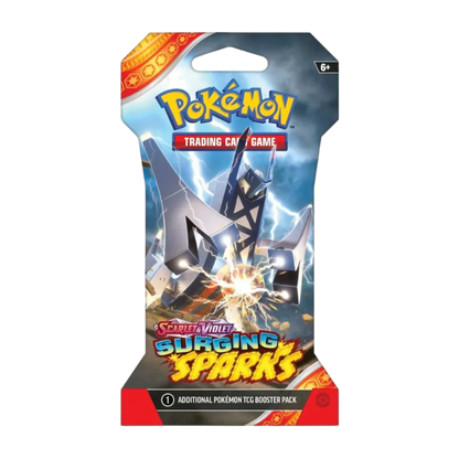 Pokemon TCG - Scarlet & Violet - Surging Sparks - Sleeved Booster Pack