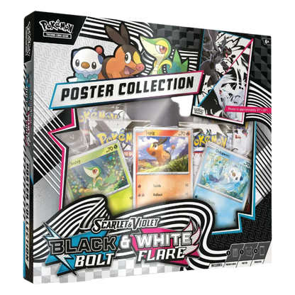 Pokemon TCG - Scarlet & Violet - Black Bolt & White Flare - Unova Poster Collection