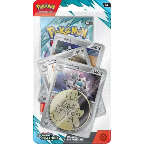 Pokemon TCG - Scarlet & Violet - Journey Together - Premium Checklane Blister - Klinklang