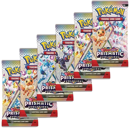 Pokemon TCG - Scarlet & Violet - Prismatic Evolutions - Booster Bundle