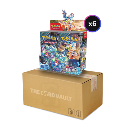 Pokemon TCG - Scarlet & Violet - Stellar Crown - Display Case (6x Booster Boxes)