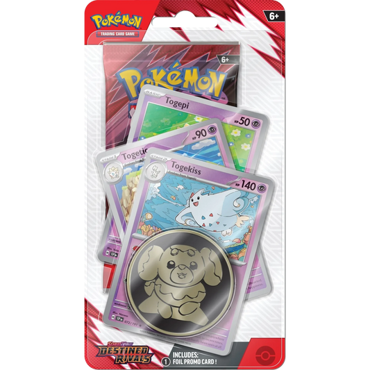 Pokemon TCG - Scarlet & Violet - Destined Rivals - Premium Checklane Blister - Togekiss