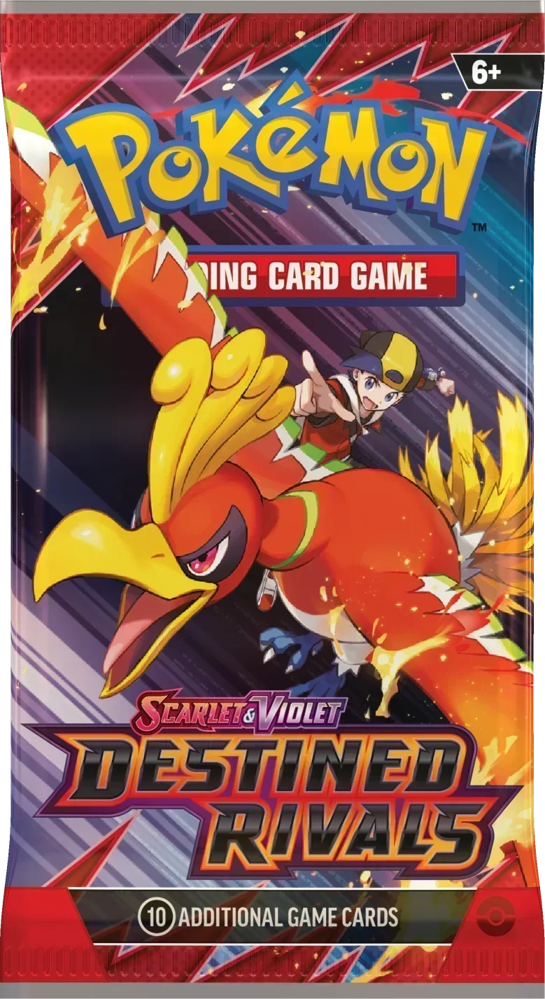 Pokemon TCG - Scarlet & Violet - Destined Rivals - 3-Pack Blister - Zebstrika